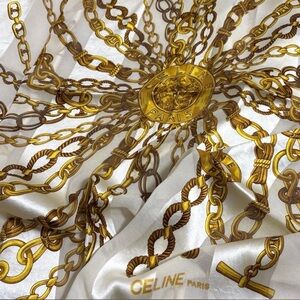 CELINE SILK SCARF ✨⛓️‍💥